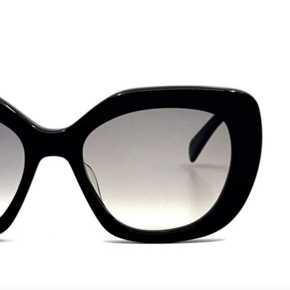 CELINE Triomphe Butterfly Round Sunglasses Acetate Ombre GRADIENT Black SUNNIES - Picture 10 of 16